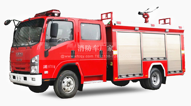 慶鈴五十鈴5噸水罐消防車